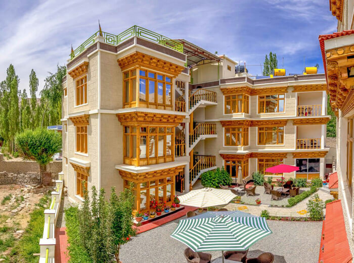 Hotel Om Ladakh,Near Shanti Stupa,3 star