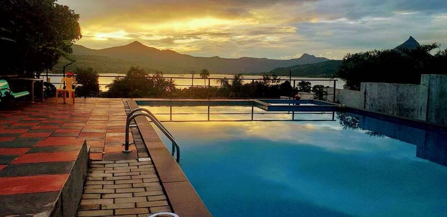 The Bob House Resort,Javan>>Gevhande Khadak,3 star