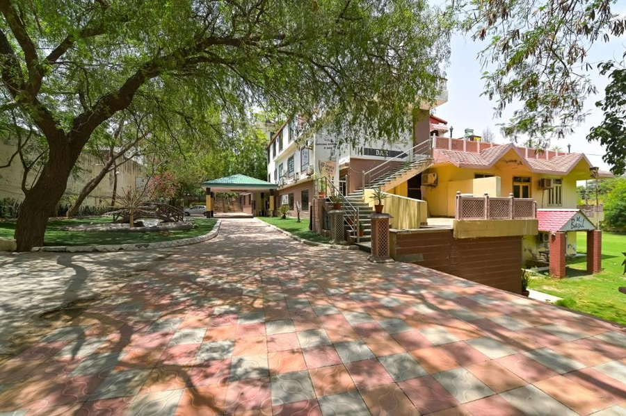 the byke grassfield resort with outdoor pool shyam nagar