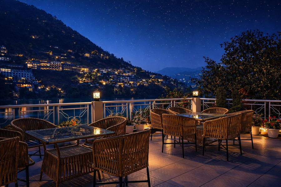 Luxury Lake View Hotel With Swimming Pool On Bhimtal Lake, Mandir Marg, Bhimtal,4 star