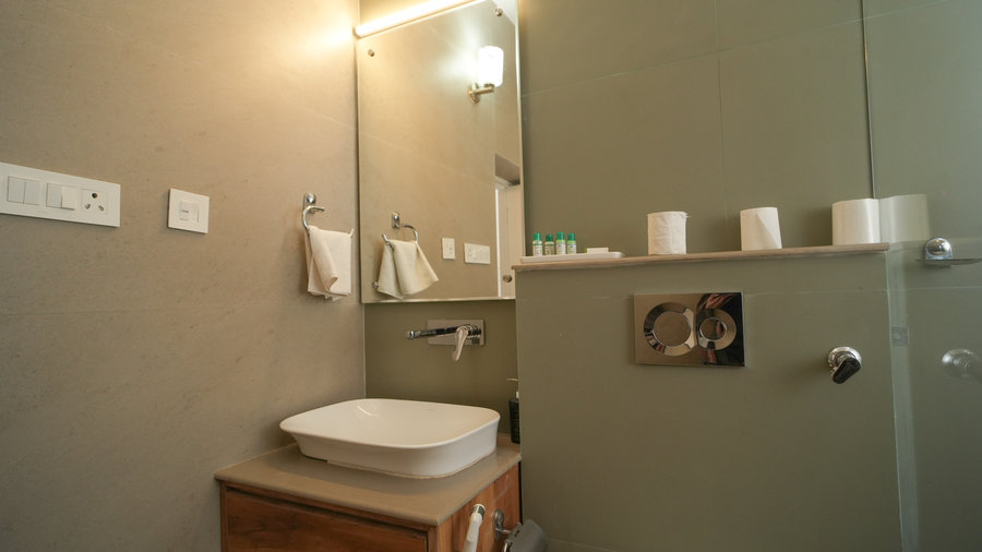 luxury lake view hotel with swimming pool on bhimtal lake