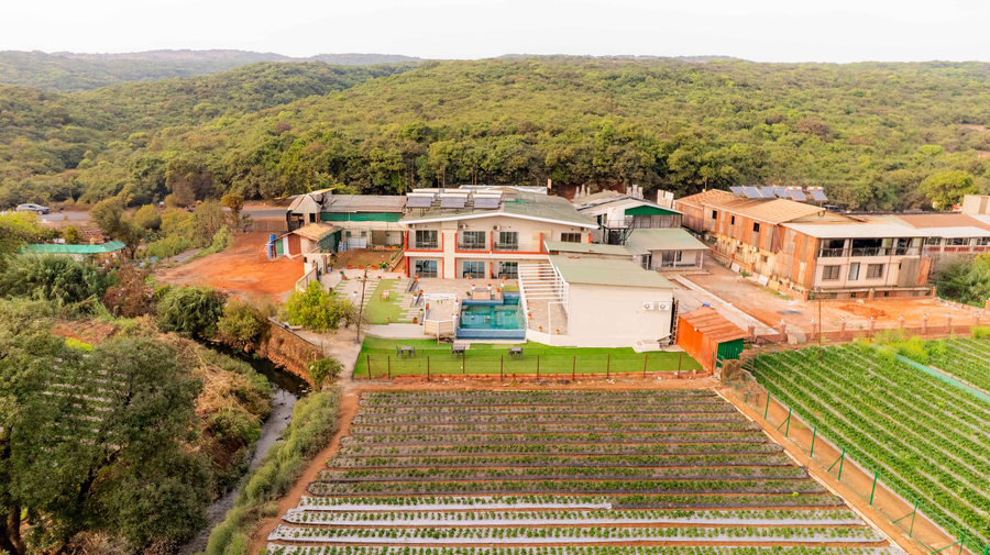 treebo winter town venna lake with swimming pool