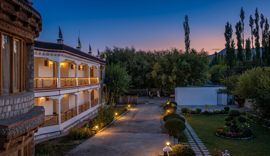 the nature residency a riverside resort in leh