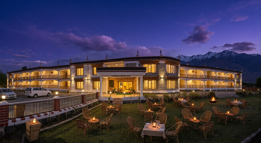 the nature residency a riverside resort in leh
