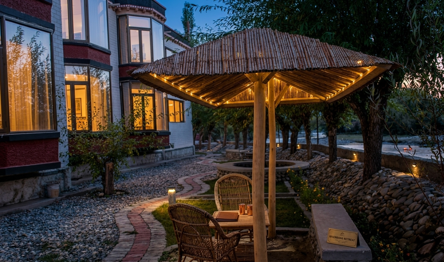 the nature residency a riverside resort in leh