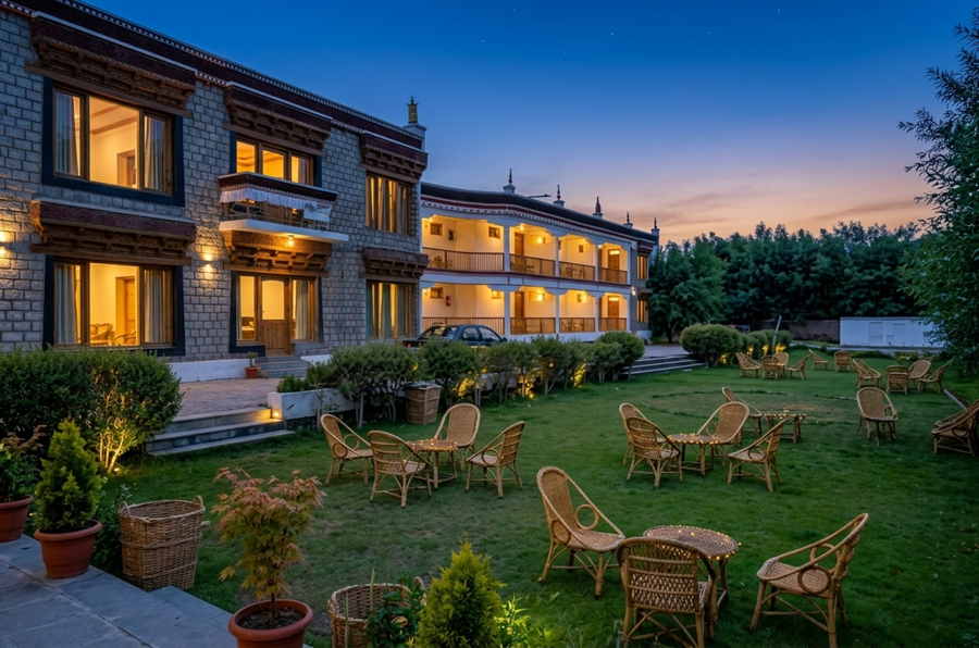the nature residency a riverside resort in leh