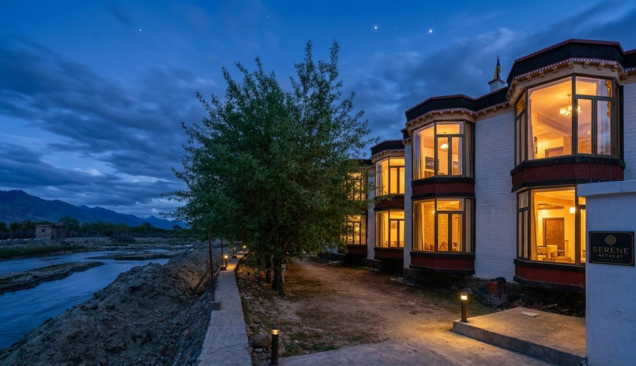 the nature residency a riverside resort in leh