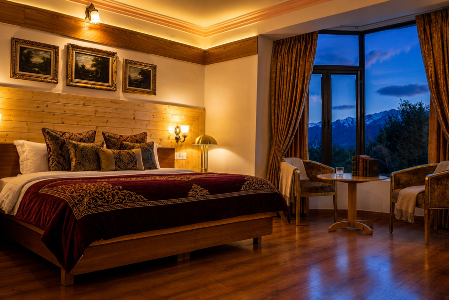 the nature residency a riverside resort in leh