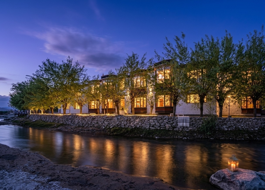 the nature residency a riverside resort in leh