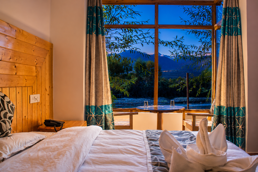 the nature residency a riverside resort in leh