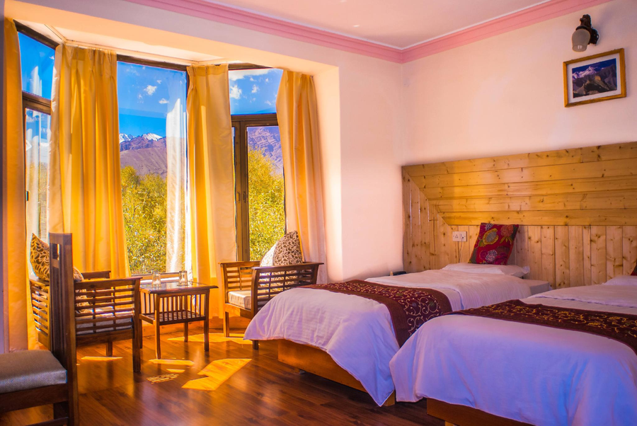 the nature residency a riverside resort in leh