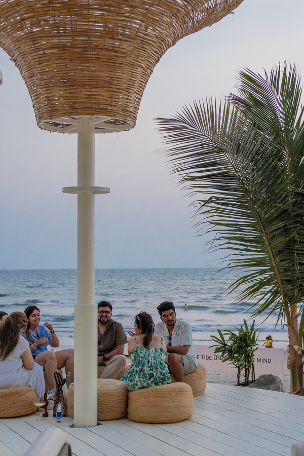 living room beach resort