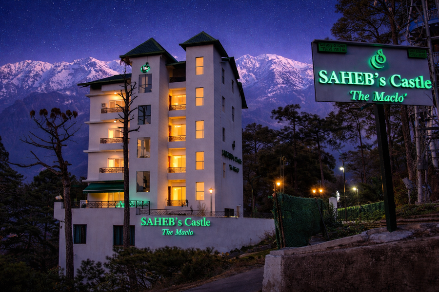 hotel sahebs castle best mountain view and jacuzzi suites mcleodganj