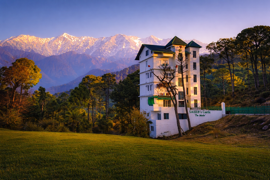 Hotel Saheb's Castle - Best Mountain View & Jacuzzi Suites, Mcleodganj,Satovari,3 star
