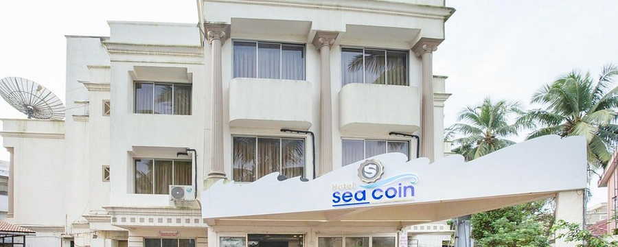 Krishna Seacoin Hotel,Colva Beach Rd, Near Colva Beach Circle, Colva, Goa 403708,3 star
