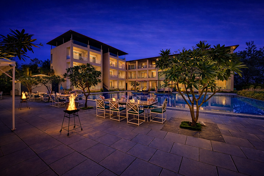 villa le palms a luxury resort in udaipur