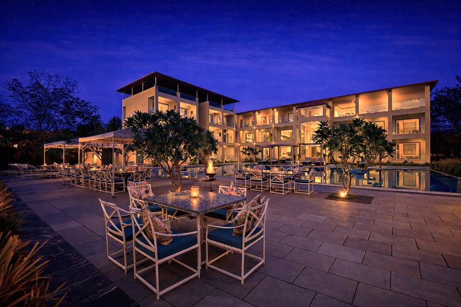 villa le palms a luxury resort in udaipur