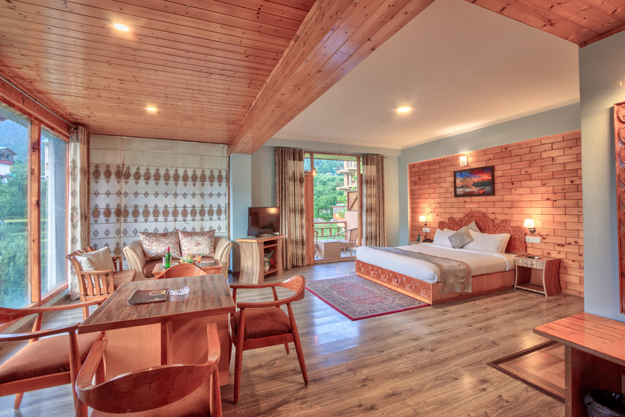 snow flakes resort and spa centrally heated luxury resort