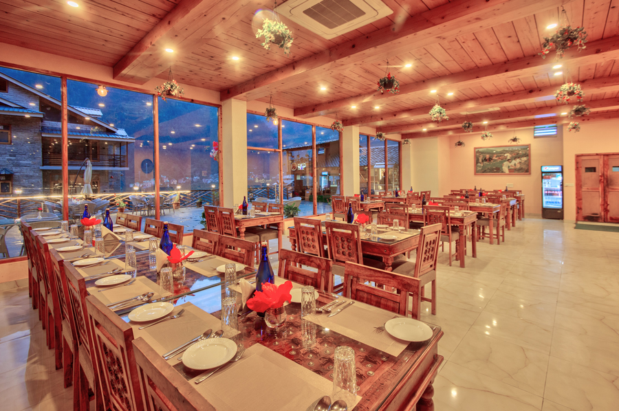 snow flakes resort and spa centrally heated luxury resort