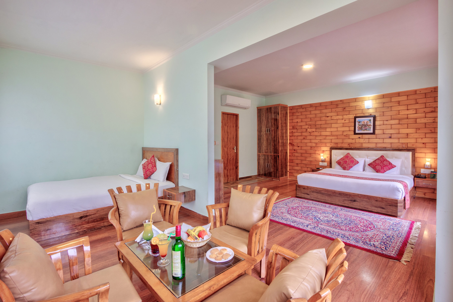 snow flakes resort and spa centrally heated luxury resort