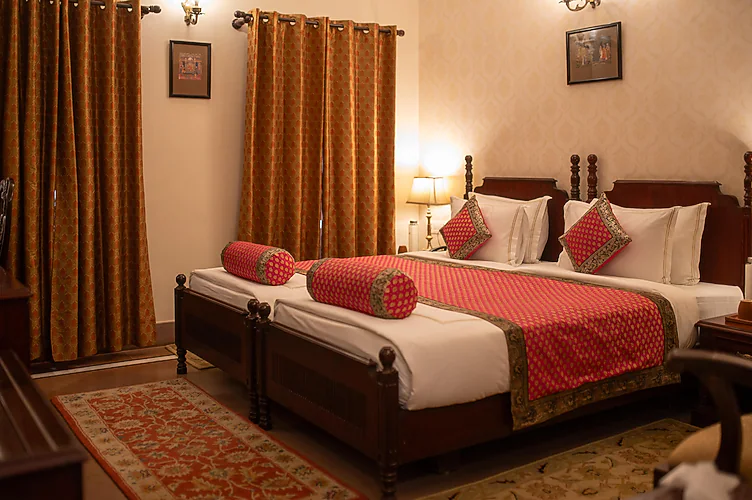 brijrama palace varanasi by the ganges