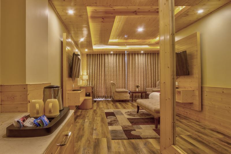 the holiday villa resorts and spa a centrally heated and air cooled