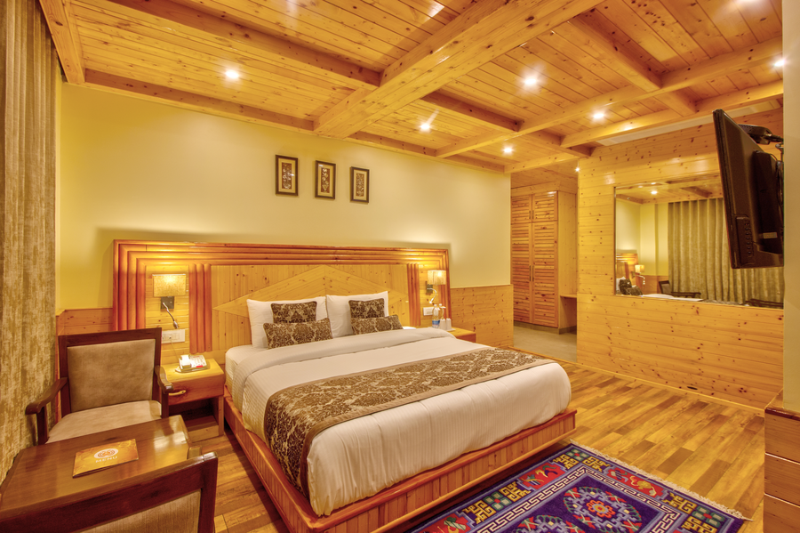 the holiday villa resorts and spa a centrally heated and air cooled