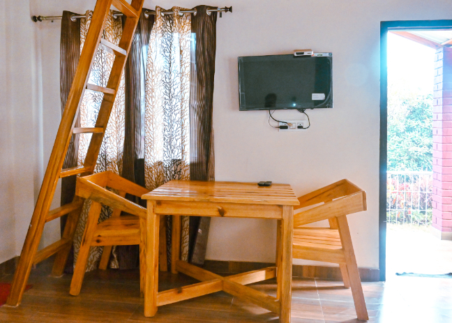 Kumaoni Karavan Campus & Resort,Village Bagar Malla Pokhradhar, Pangoot, Uttarakhand 263002,4 star