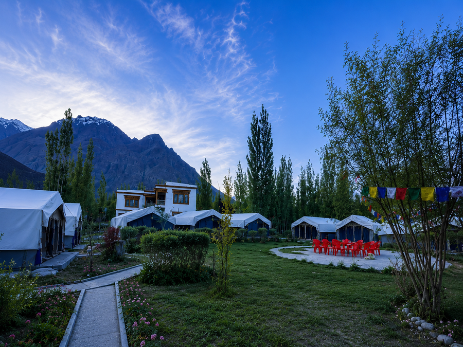 hotel nubra delight and camp