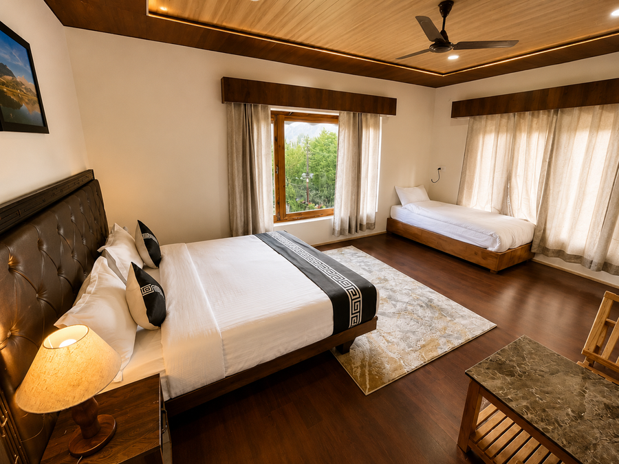 hotel nubra delight and camp