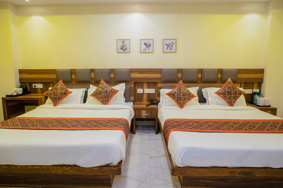 hotel golden oasis 4 minute walk from new delhi railway station