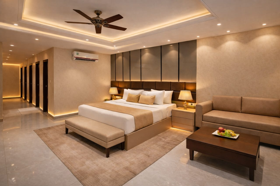 hotel deluxe stay inn delhi airport