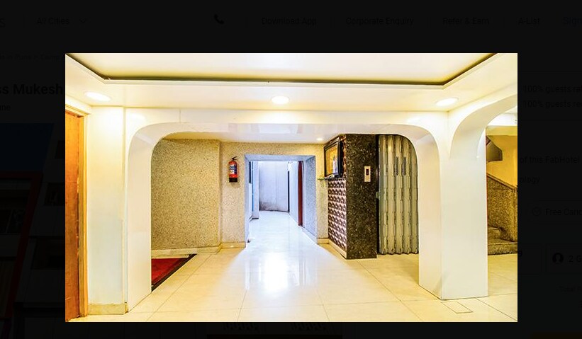 Hotel Mukesh Residency,Lal Deval, Near Geeta Society, Synagogue St, Camp, Pune, Maharashtra 411001,3 star