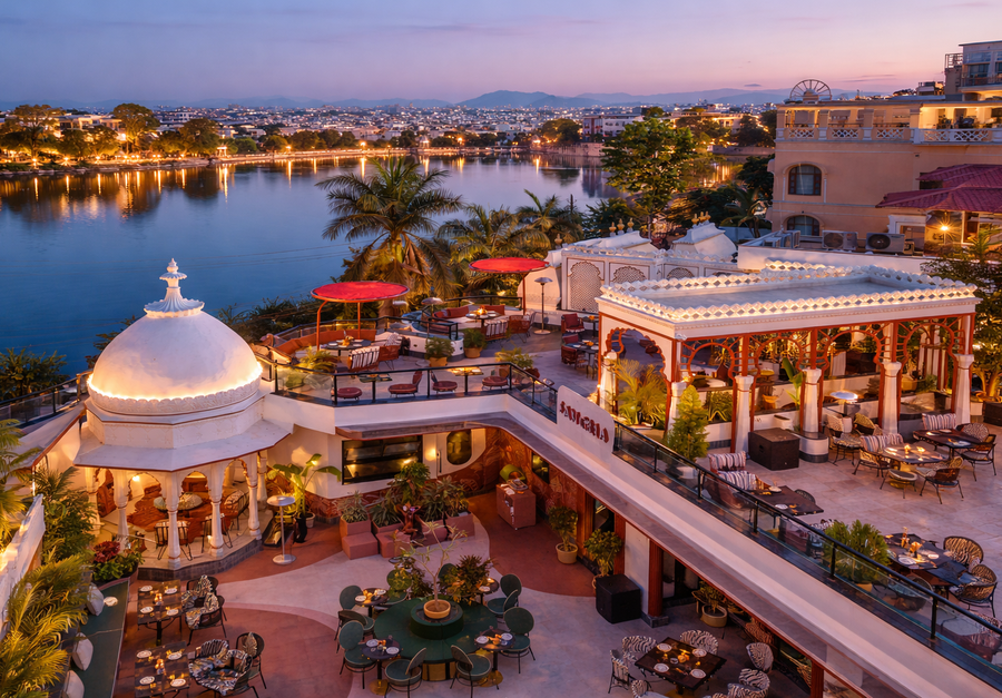 swaroop vilas lake facing boutique hotel