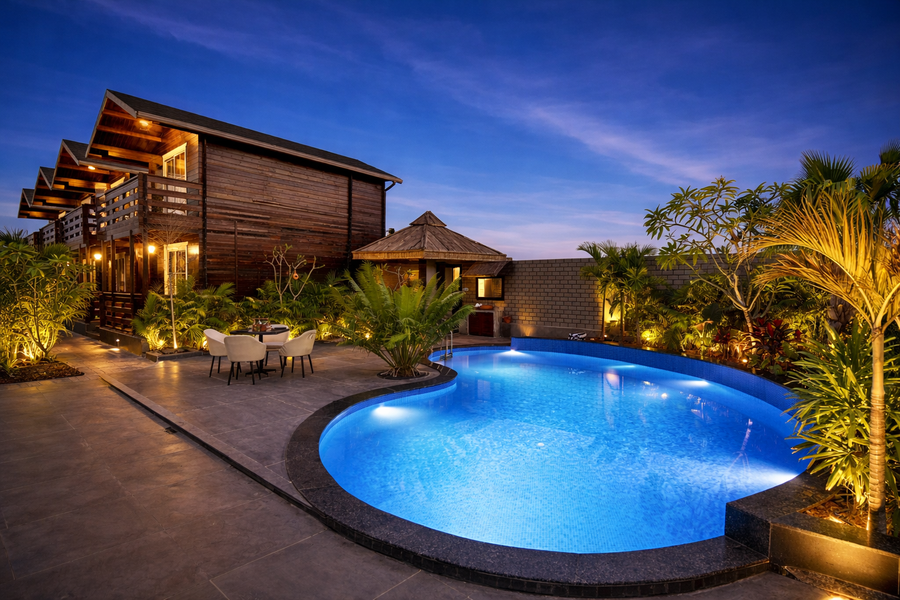 casawood resort a luxury private pool villa on mount abu road