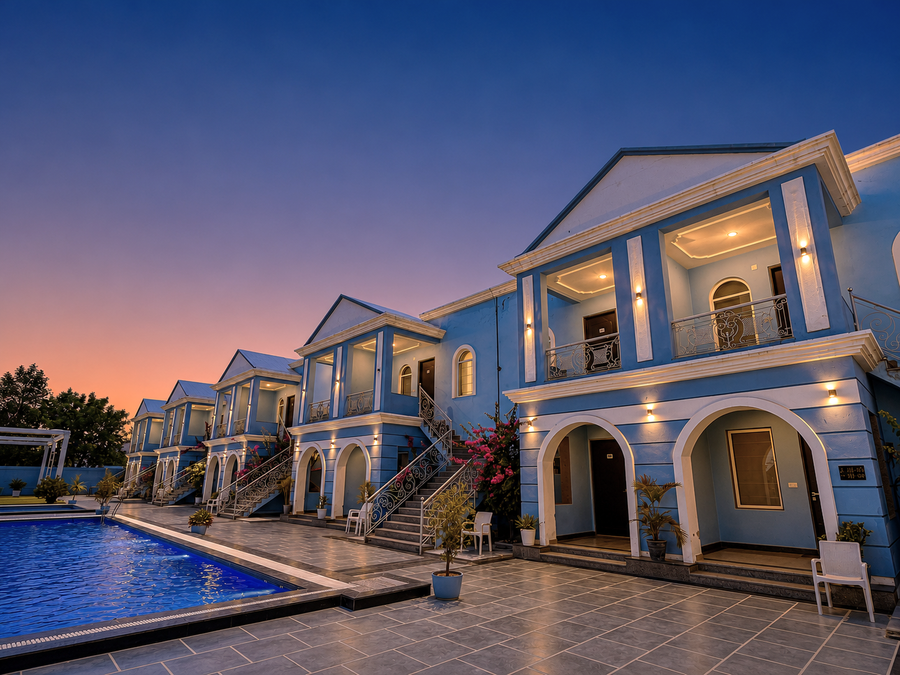 red tullip md valley resort and spa luxury resort with swimming pool udaipur