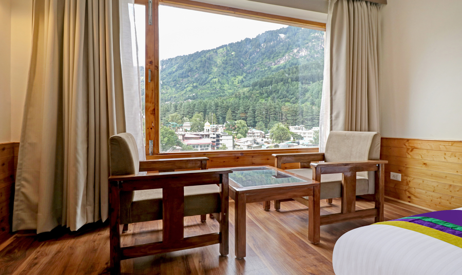 treebo premium sattva with mountain view