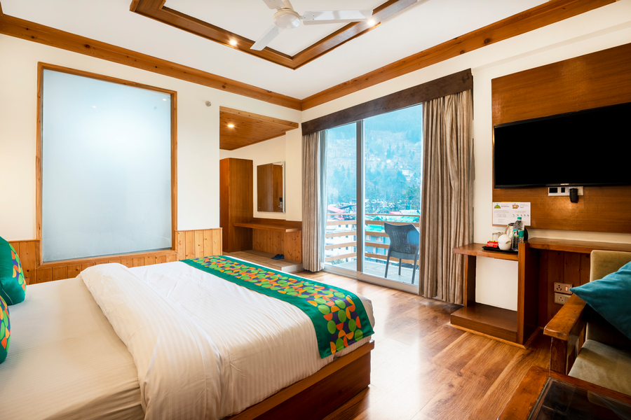Treebo Premium Sattva With Mountain View,New Manali>>Manali,4 star