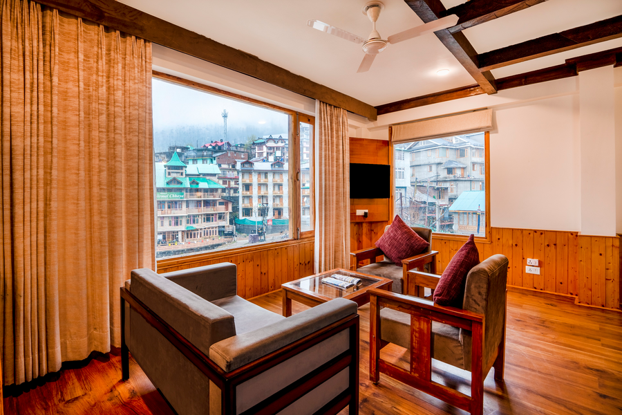 treebo premium sattva with mountain view