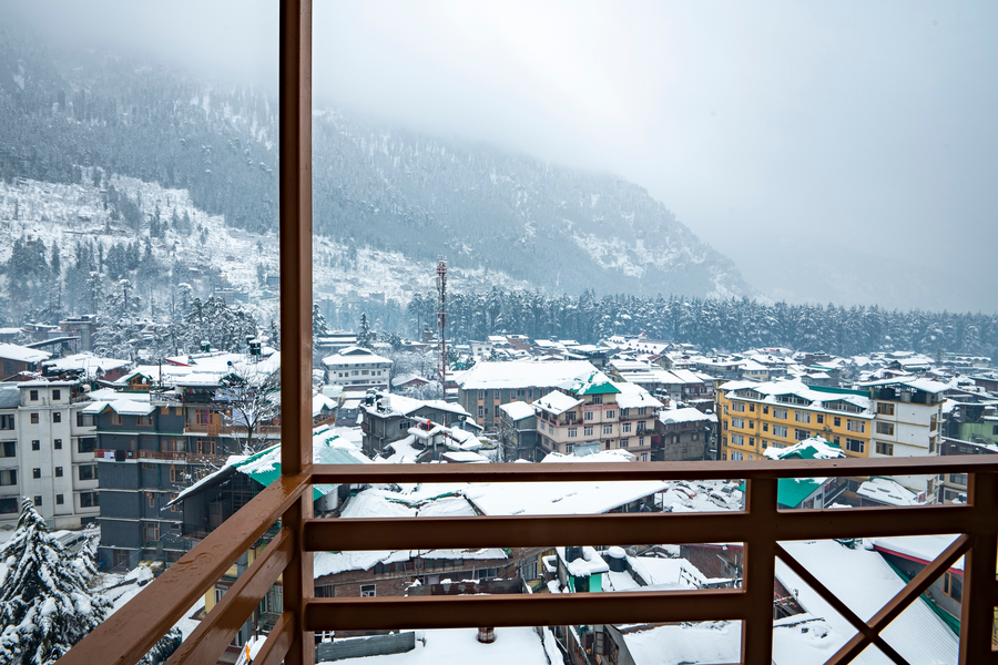 treebo premium sattva with mountain view