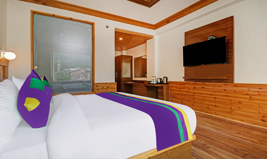 treebo premium sattva with mountain view