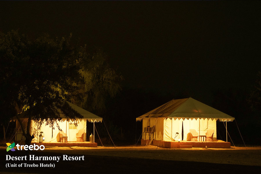 Treebo Desert Harmony Camp,Khuri>>Jaisalmer,3 star