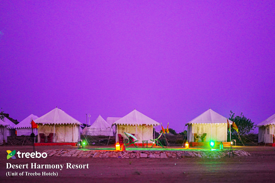 Treebo Desert Harmony Camp,Khuri>>Jaisalmer,3 star