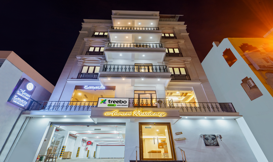 Treebo Aaravi Residency, 800 Mtrs From Promenade Beach,Puducherry>>Pondicherry,2 star