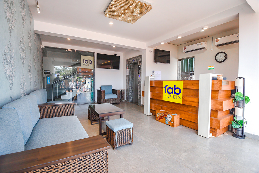 fabhotel prime infantaria comfort with pool calangute beach 500m from calangute beach