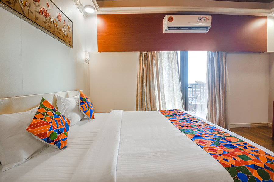 fabhotel prime infantaria comfort with pool calangute beach 500m from calangute beach