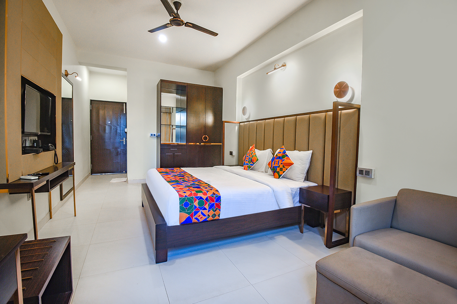 fabhotel prime infantaria comfort with pool calangute beach 500m from calangute beach