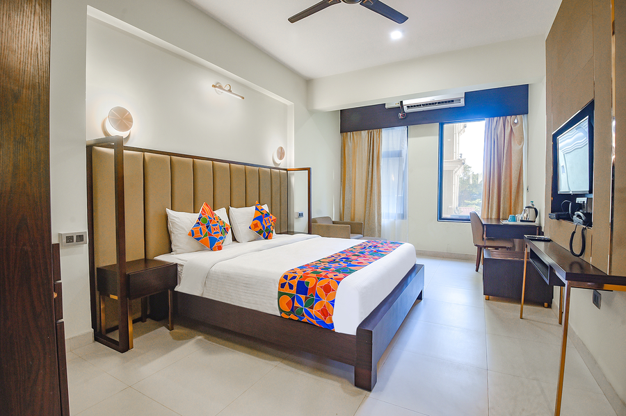 fabhotel prime infantaria comfort with pool calangute beach 500m from calangute beach