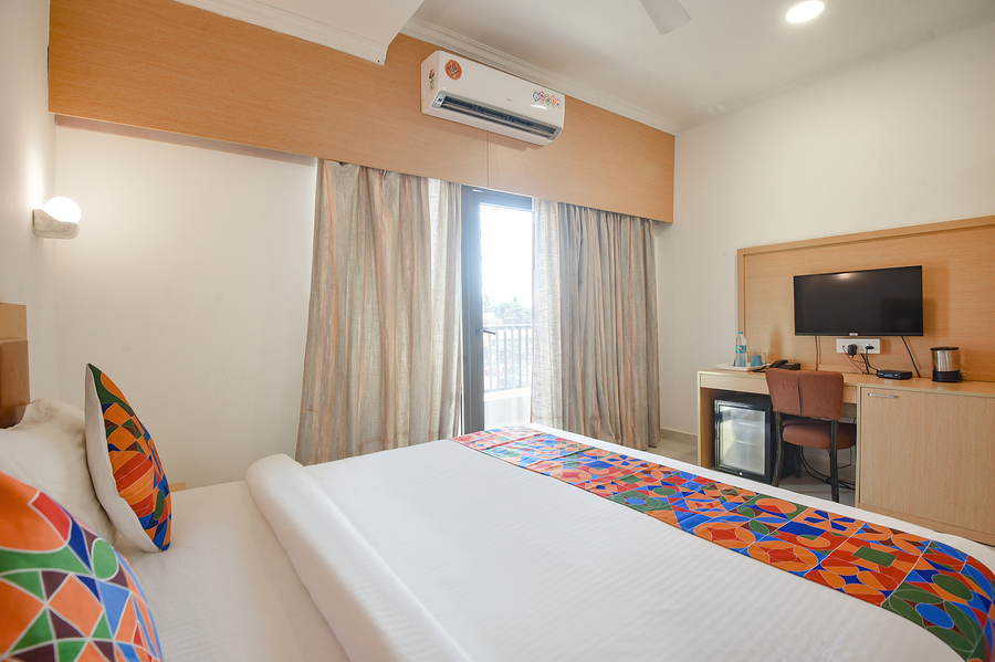 fabhotel prime infantaria comfort with pool calangute beach 500m from calangute beach