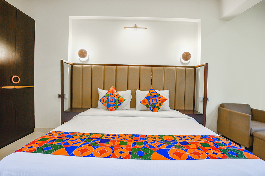 fabhotel prime infantaria comfort with pool calangute beach 500m from calangute beach
